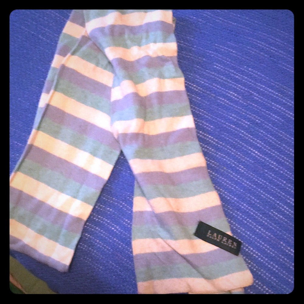 Striped Ralph Lauren scarf
